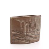 Landscape ceramic vase, 1970s