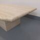 Vintage travertine coffee table from the 80s