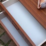 Table de chevet année 70 style scandinave