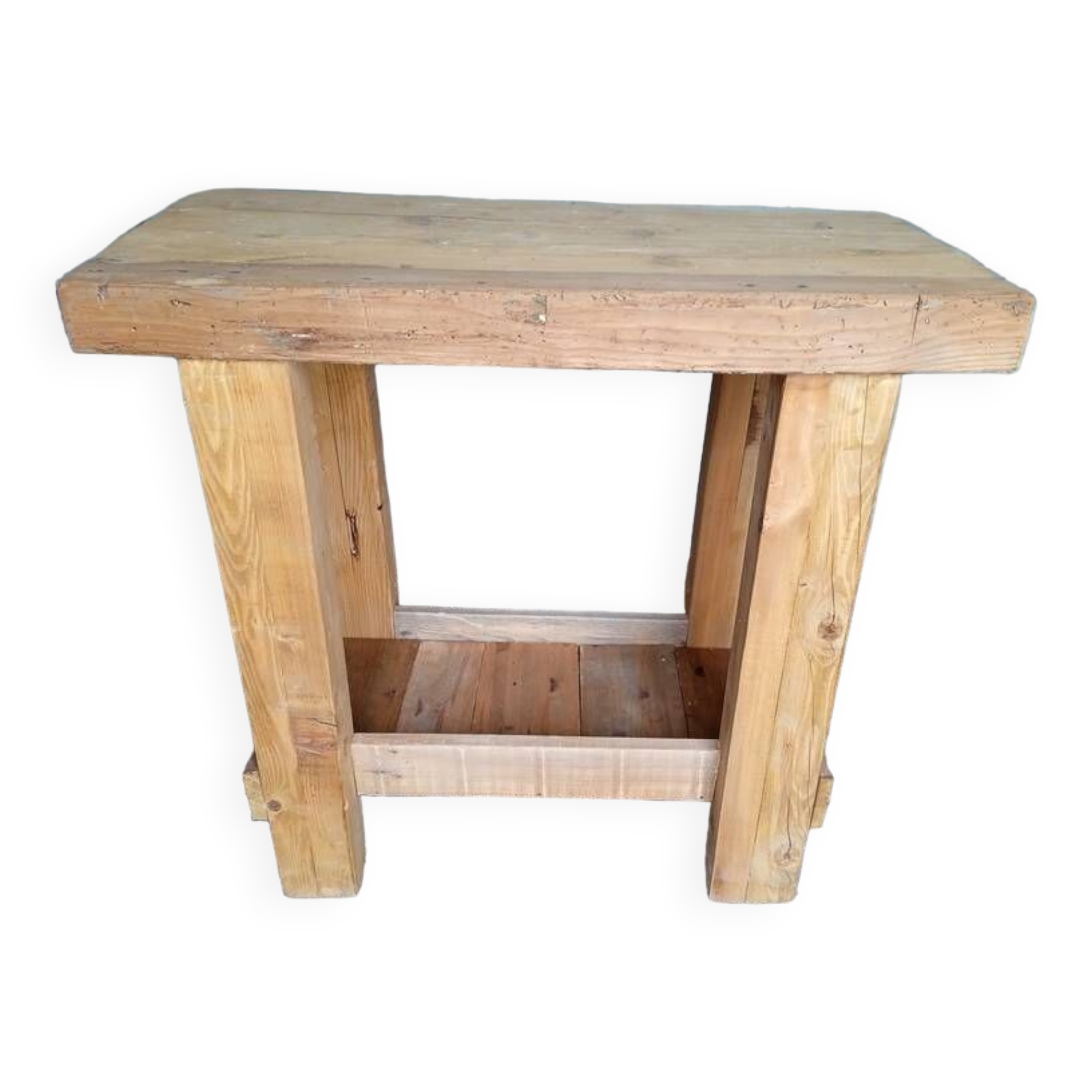 Workbench 90cm old solid wood