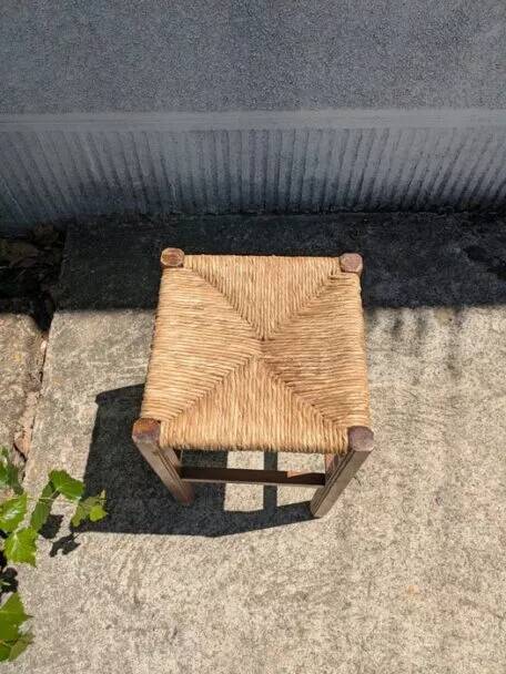 Straw stool