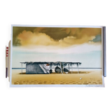 Michèle Battut (1946) - Art print - signed - 37 x 58 cm - boat on the beach