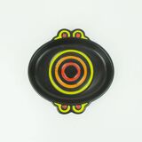Colorful ceramic bowl side dish snack bowl herbolzheimer ceramic 1960s 70s wgp model no. 245-22