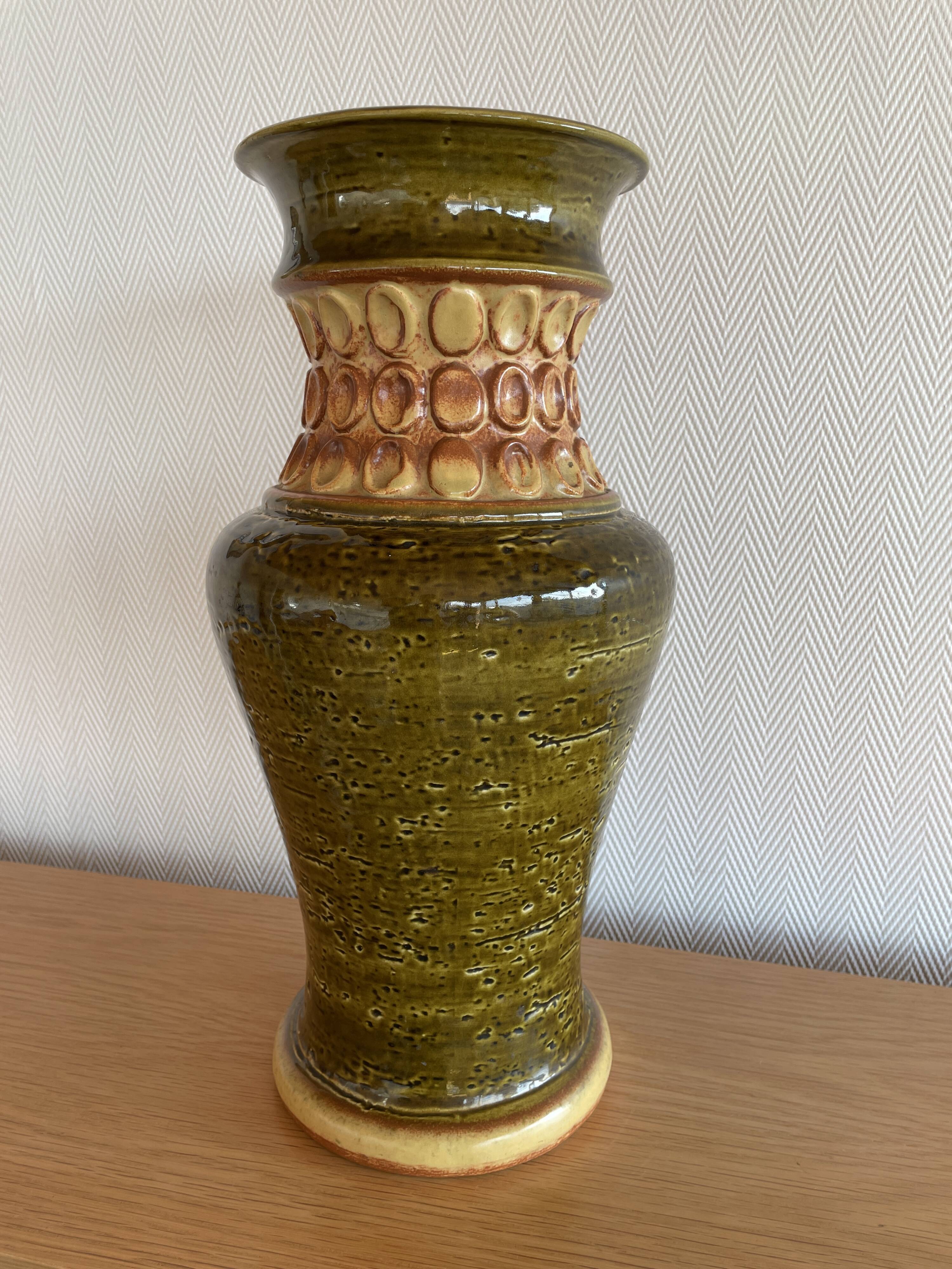 Vintage 70s ceramic vase