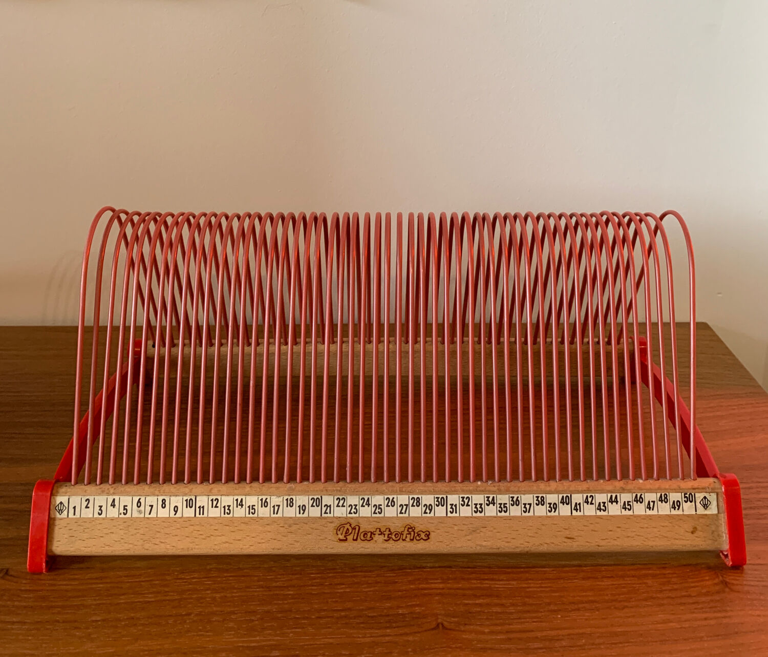 Vintage vinyl holder Plattofix, 60 ́s