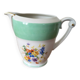 Milk jug, cream jug in Limoges porcelain