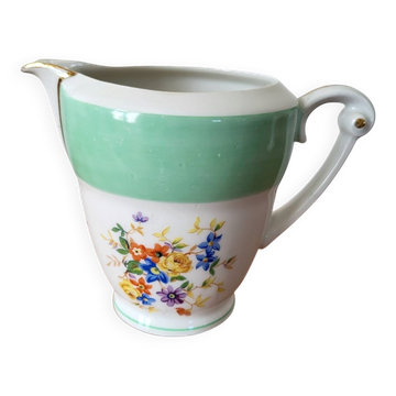 Milk jug, cream jug in Limoges porcelain