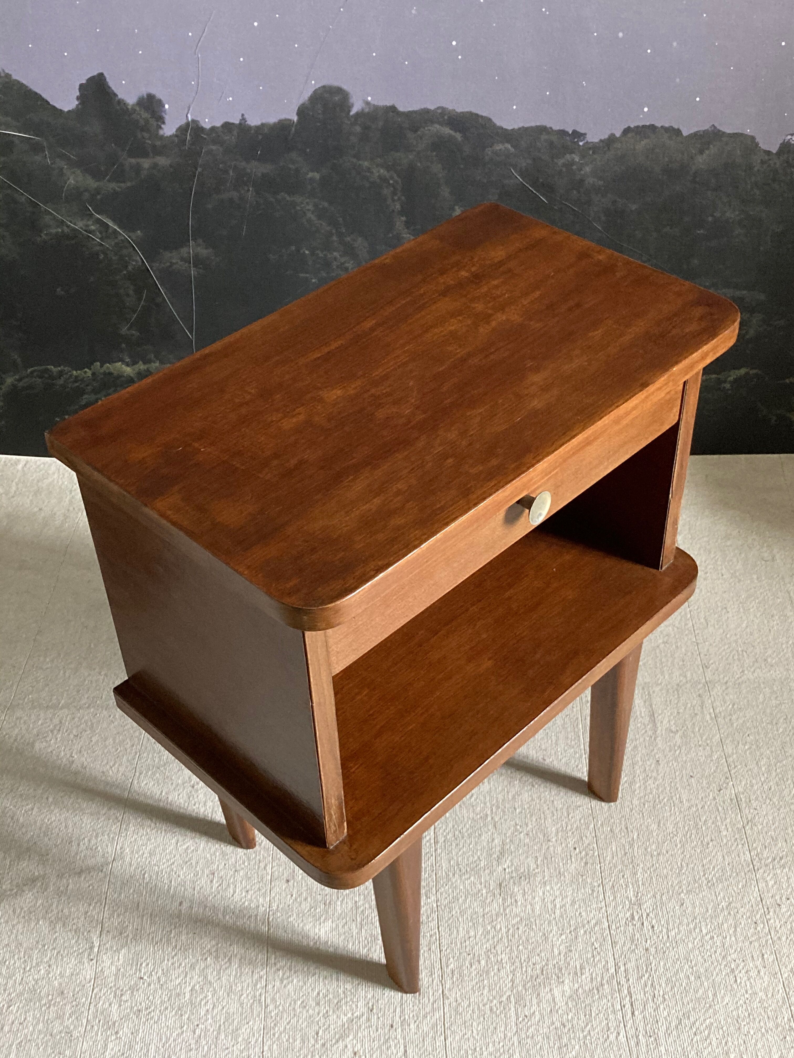 Vintage bedside table