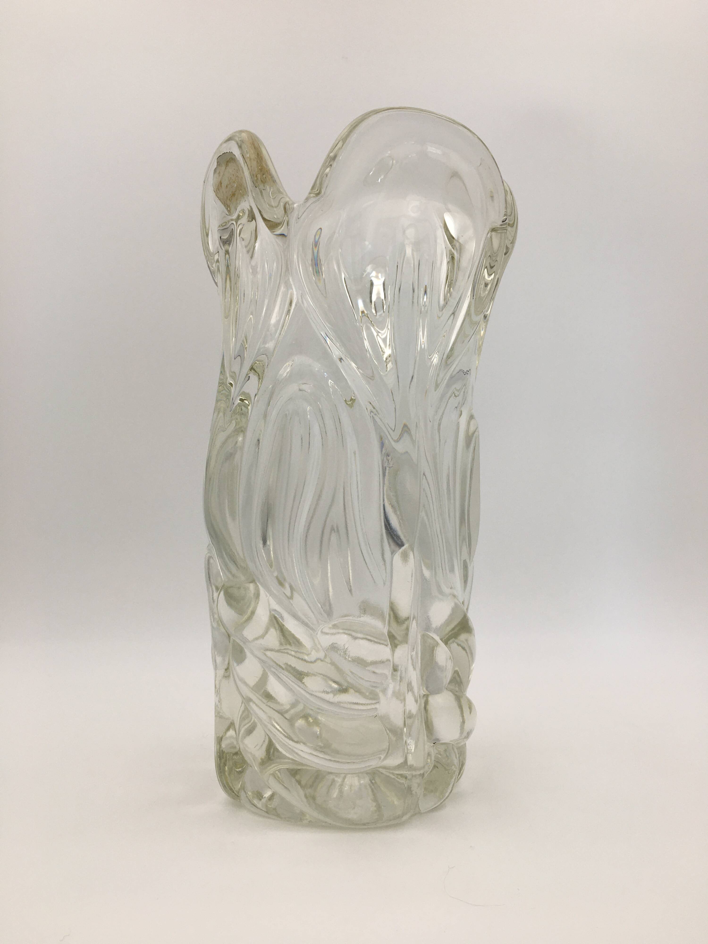 Lux Glass vase, Austria - 1960s