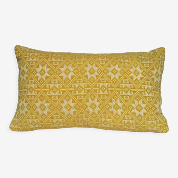 Coussin Dokmai jaune 30x50 cm