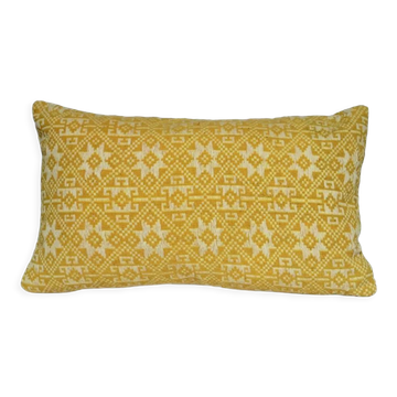 Coussin Dokmai jaune 30x50 cm