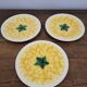 3 Lemon Barbotine plates
