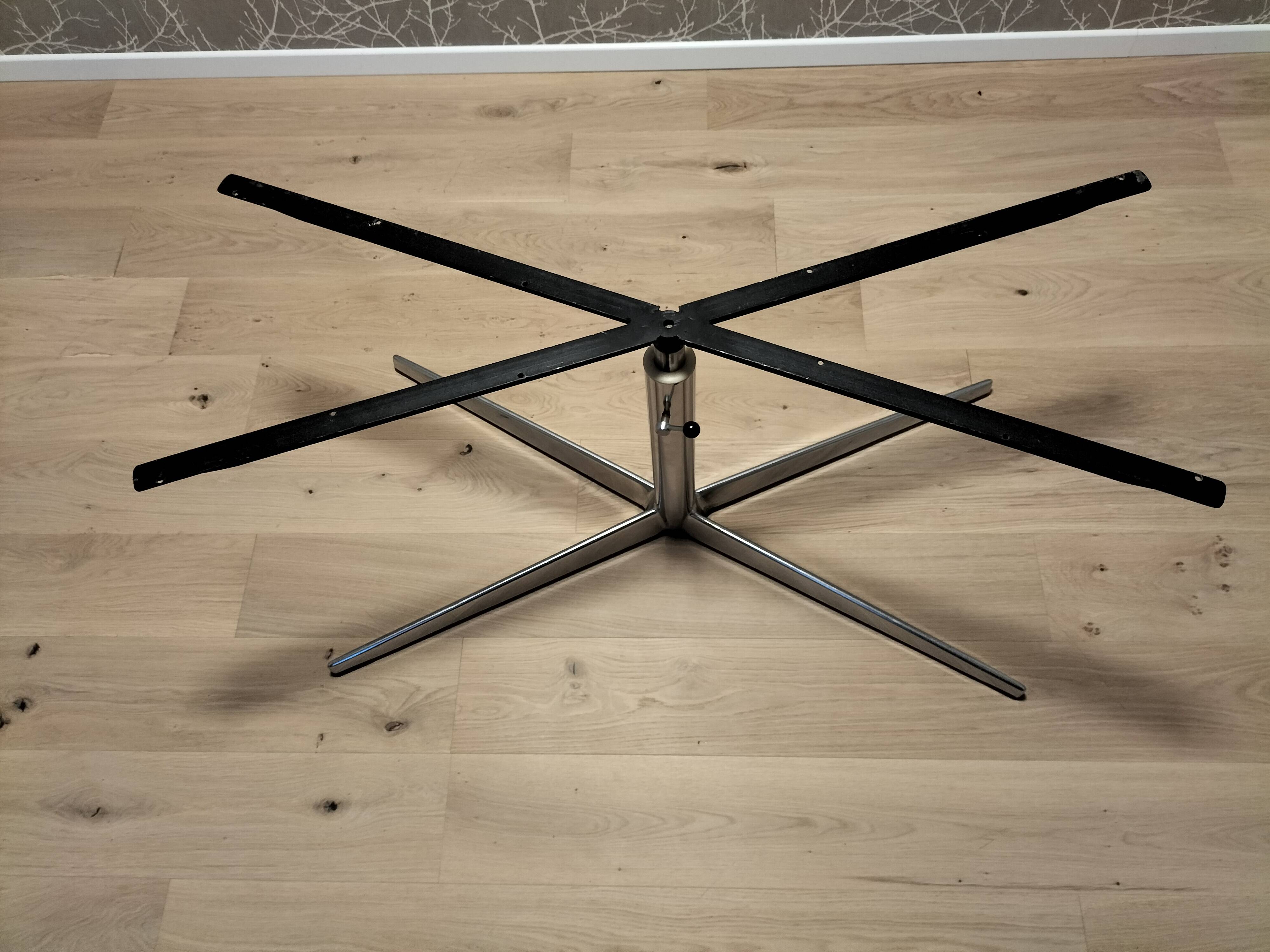 Coffee (or high) oval wooden table