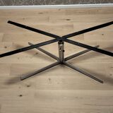 Coffee (or high) oval wooden table