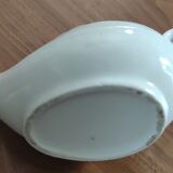 Ancienne saucière vintage blanche