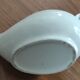Ancienne saucière vintage blanche