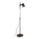 Minimalist floor lamp, adjustable spotlight, Germany 1970-80