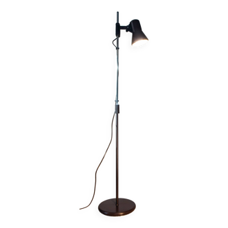 Minimalist floor lamp, adjustable spotlight, Germany 1970-80