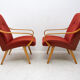 Paire de fauteuils par Jaroslav Šmídek, années 1960