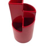 Franco Bettonica, vase en céramique rouge mod. fb1, Gabbianelli Italie ca. 1970