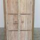 Wooden wardrobe with antique doors