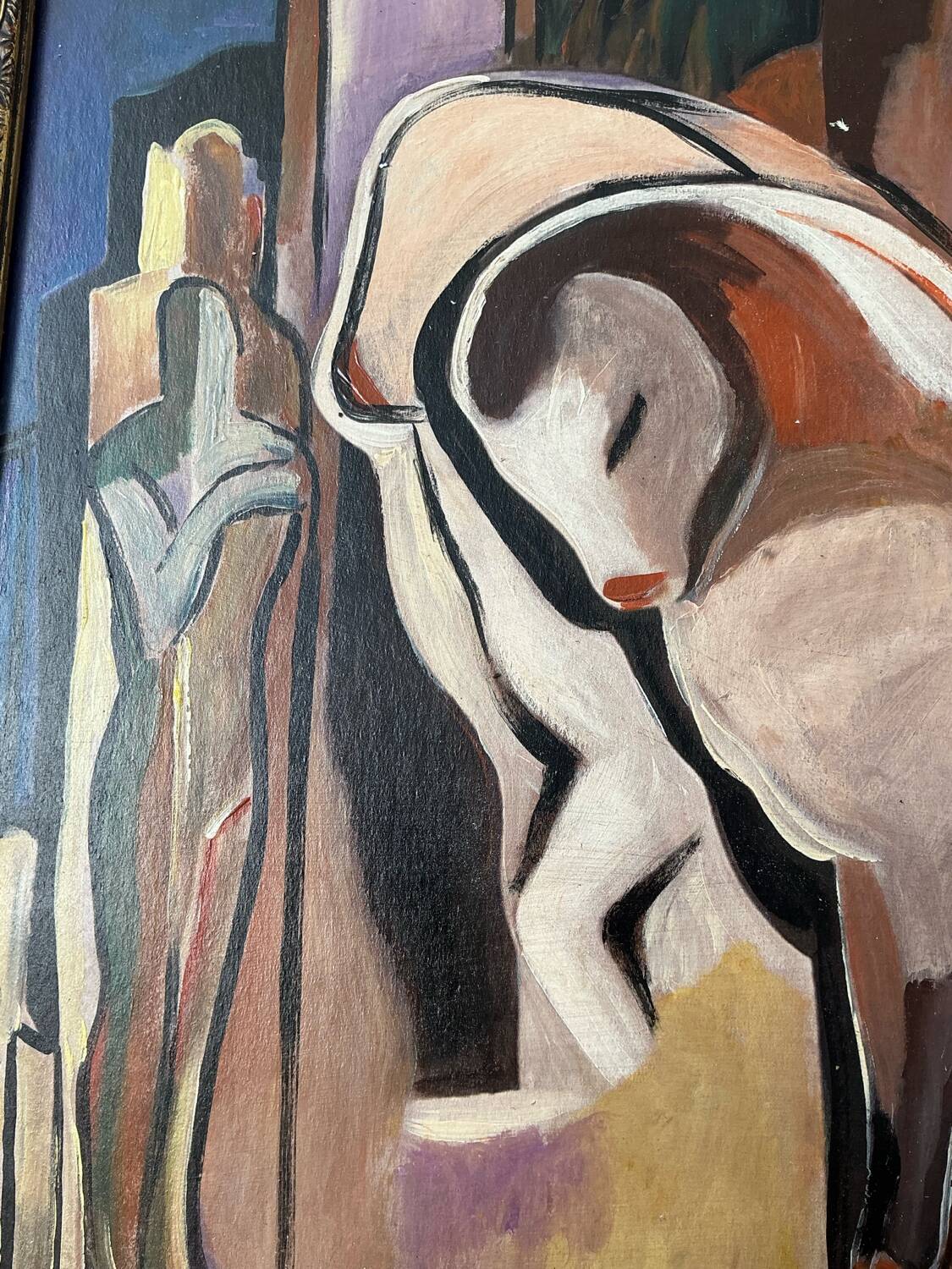 Kadar Bela unsigned Oil Painting Cubism