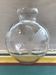Old Vase Ball Glass Drawing Flowers Scissored Art Deco Vintage