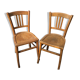 Pair of vintage bistro chairs