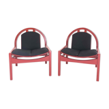 Pair of Baumann armchairs