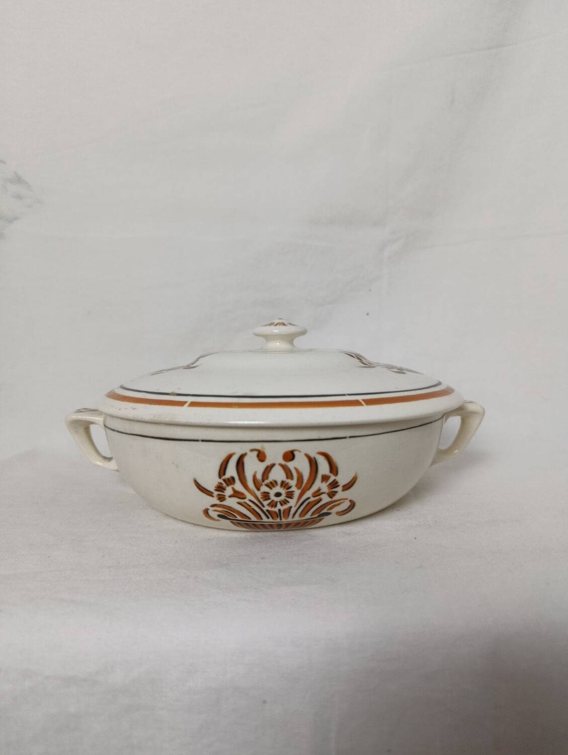 Vegetable dish/ Soup tureen Badonviller model DJERBA