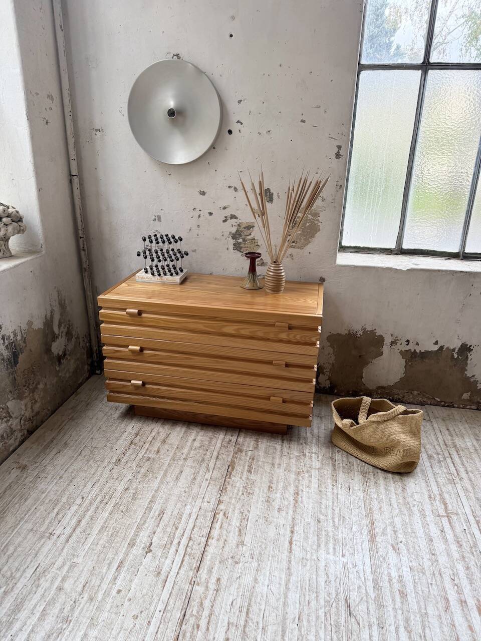 Solid oak chest of drawers Regain XL