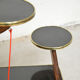 Table porte-plantes noir, 1960