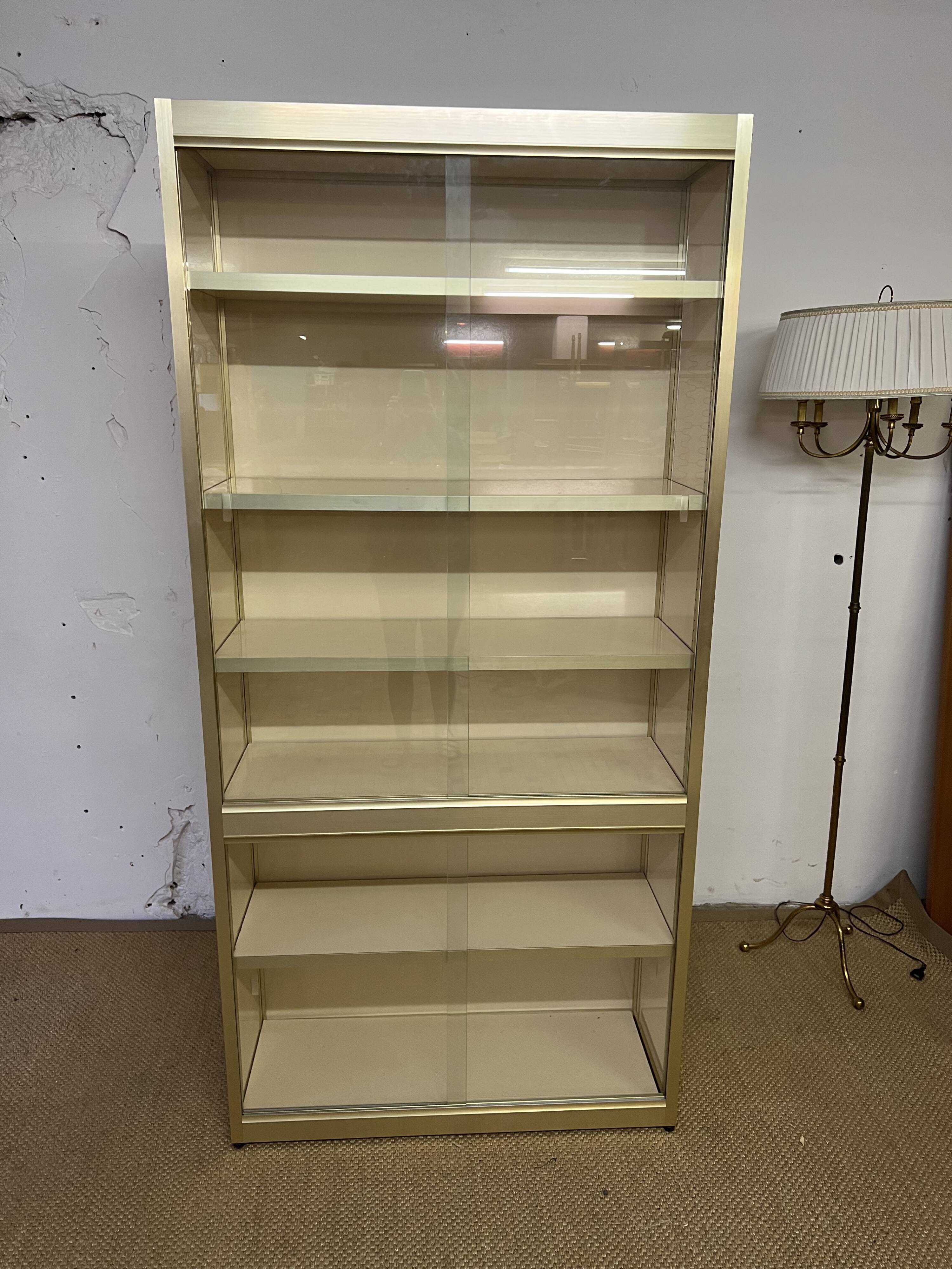 Vintage library display case
