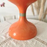 Robur Sgabello Americano stool orange plastic vintage 70s