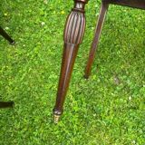 Set of 6 carved wooden chairs