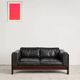 Bastiano two-seater sofa in leather by Tobia Scarpa, Italy, 1960s.