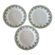 3 assiettes terre de fer Moulin des loups