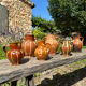 Jarre poterie en terre cuite ancienne