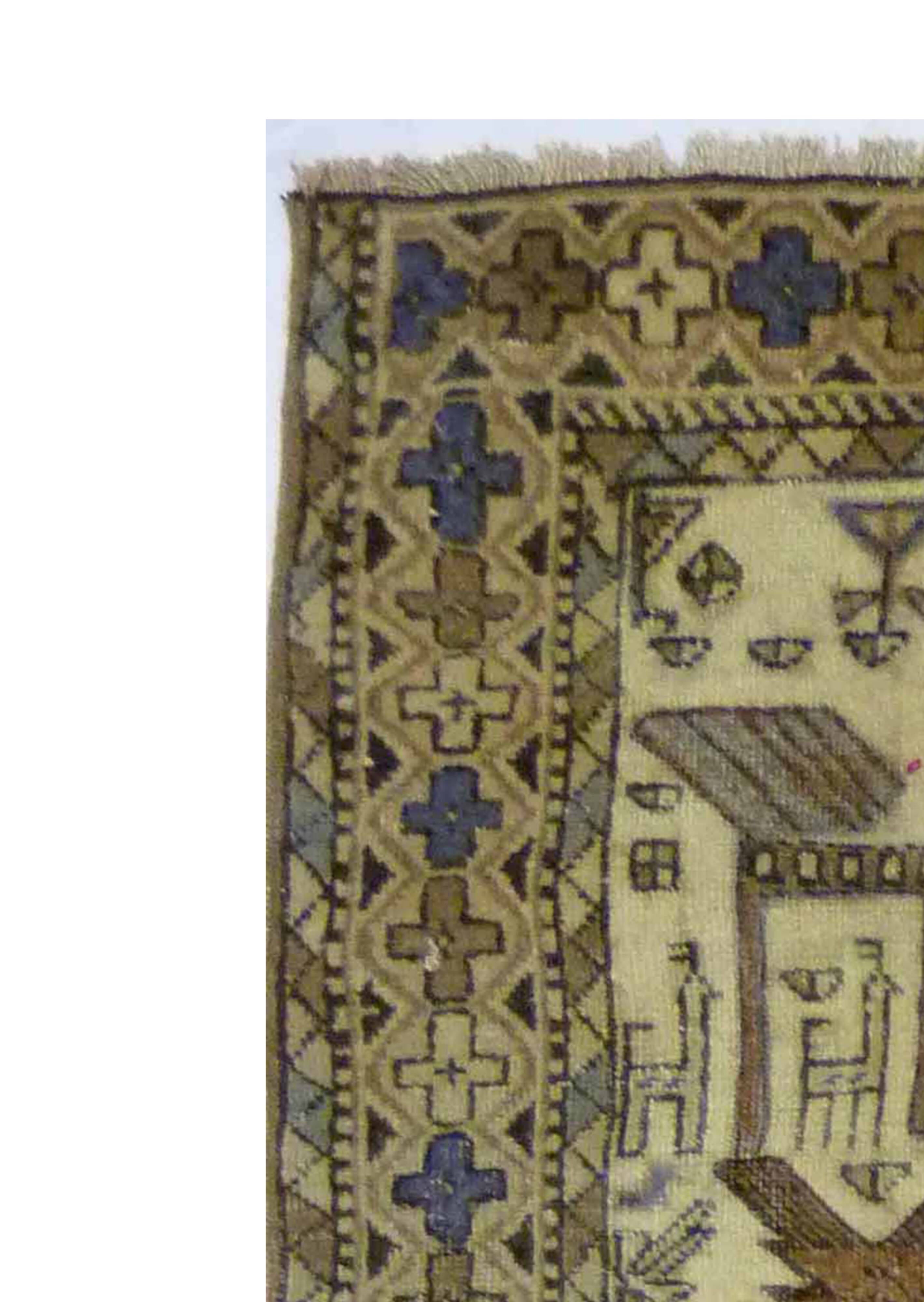 3-Traditional Antique Persian Rug