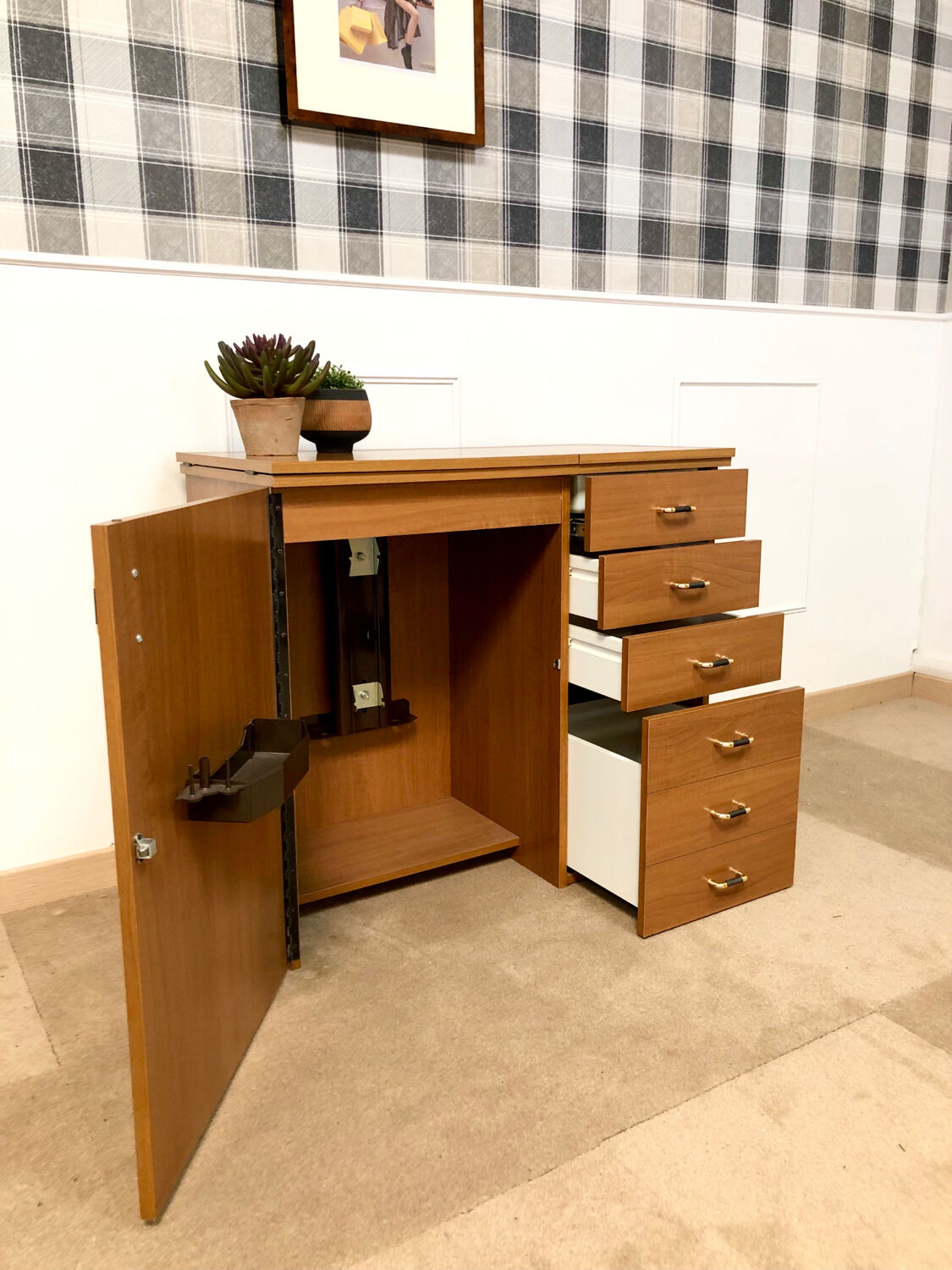 Vintage storage cabinet