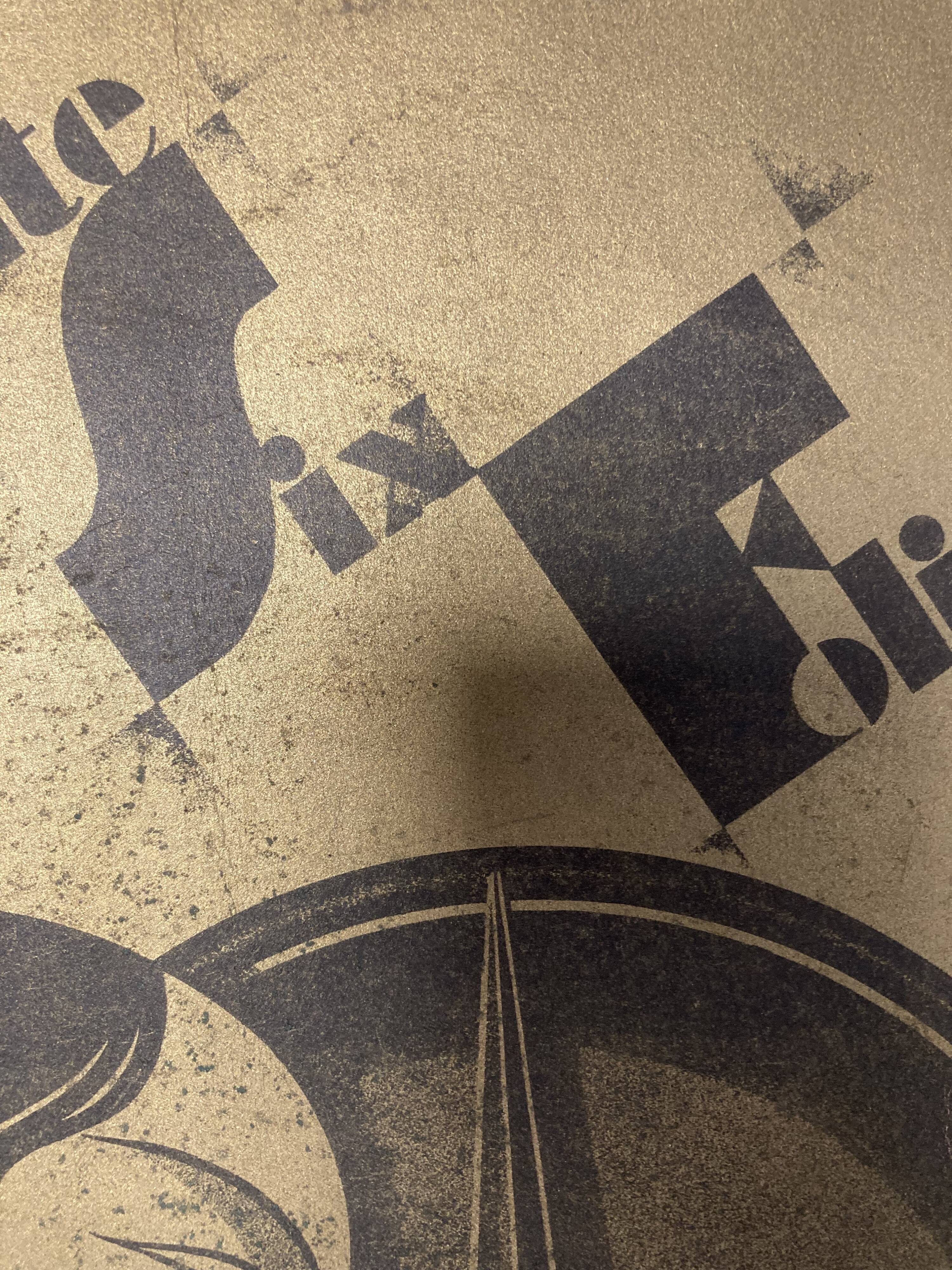 Art Deco advertisement from 1920