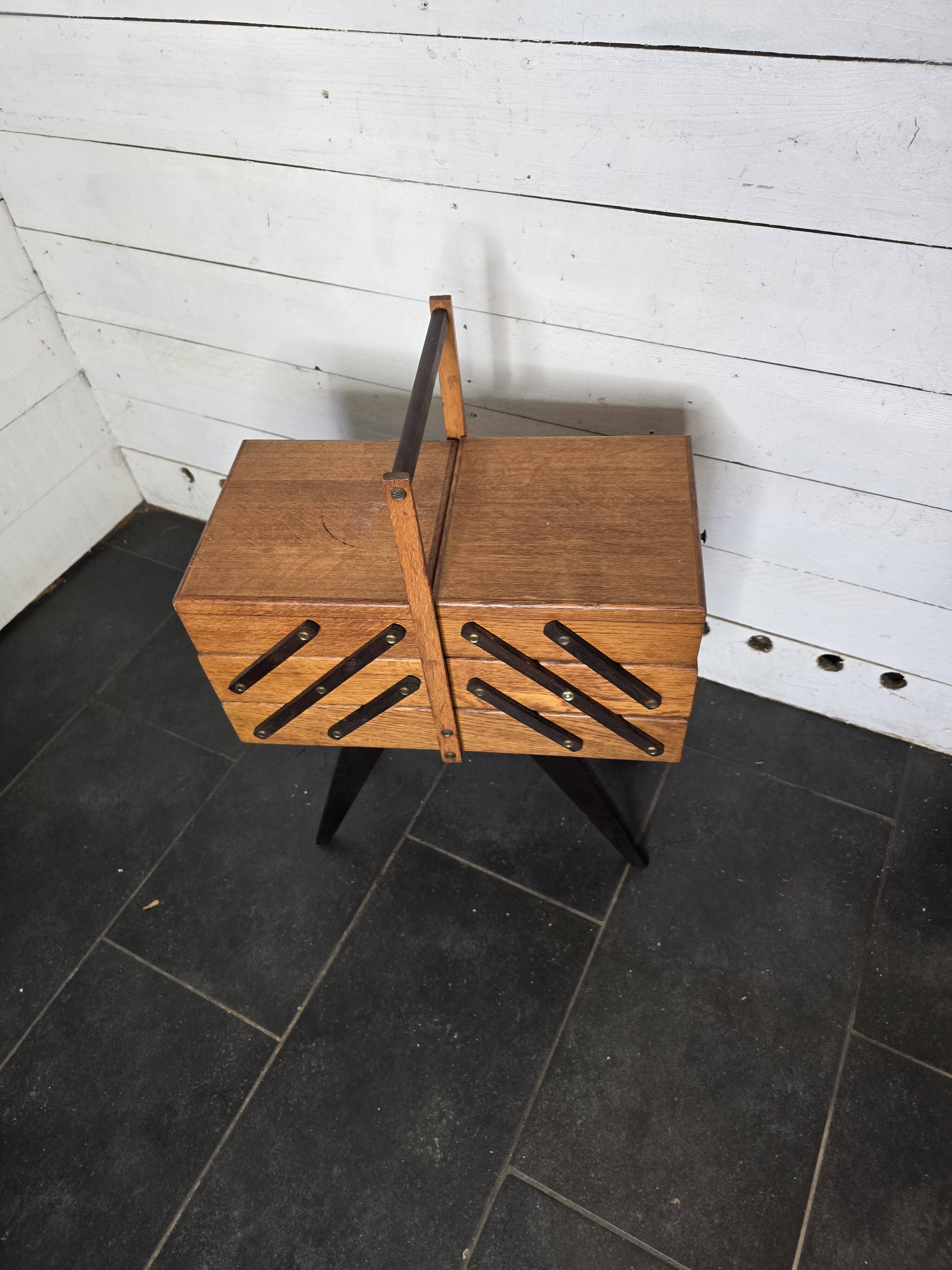 Oak worker with compass feet