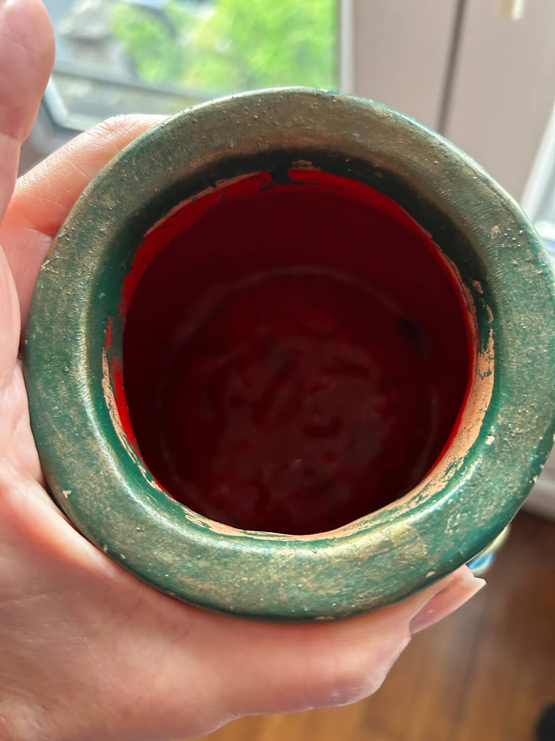 Handcrafted ceramic vase