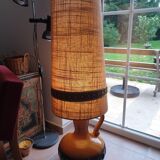 Ceramic floor lamp 70s