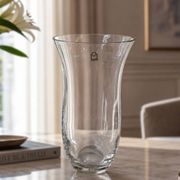 Vaso Centro Tavola Vintage ICHENDORF in Cristallo – Handarbeit – H 30cm