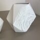Set of 2 Original OP Art Biscuit Porcelain Vases by AK Kaiser, Germany, 1970s