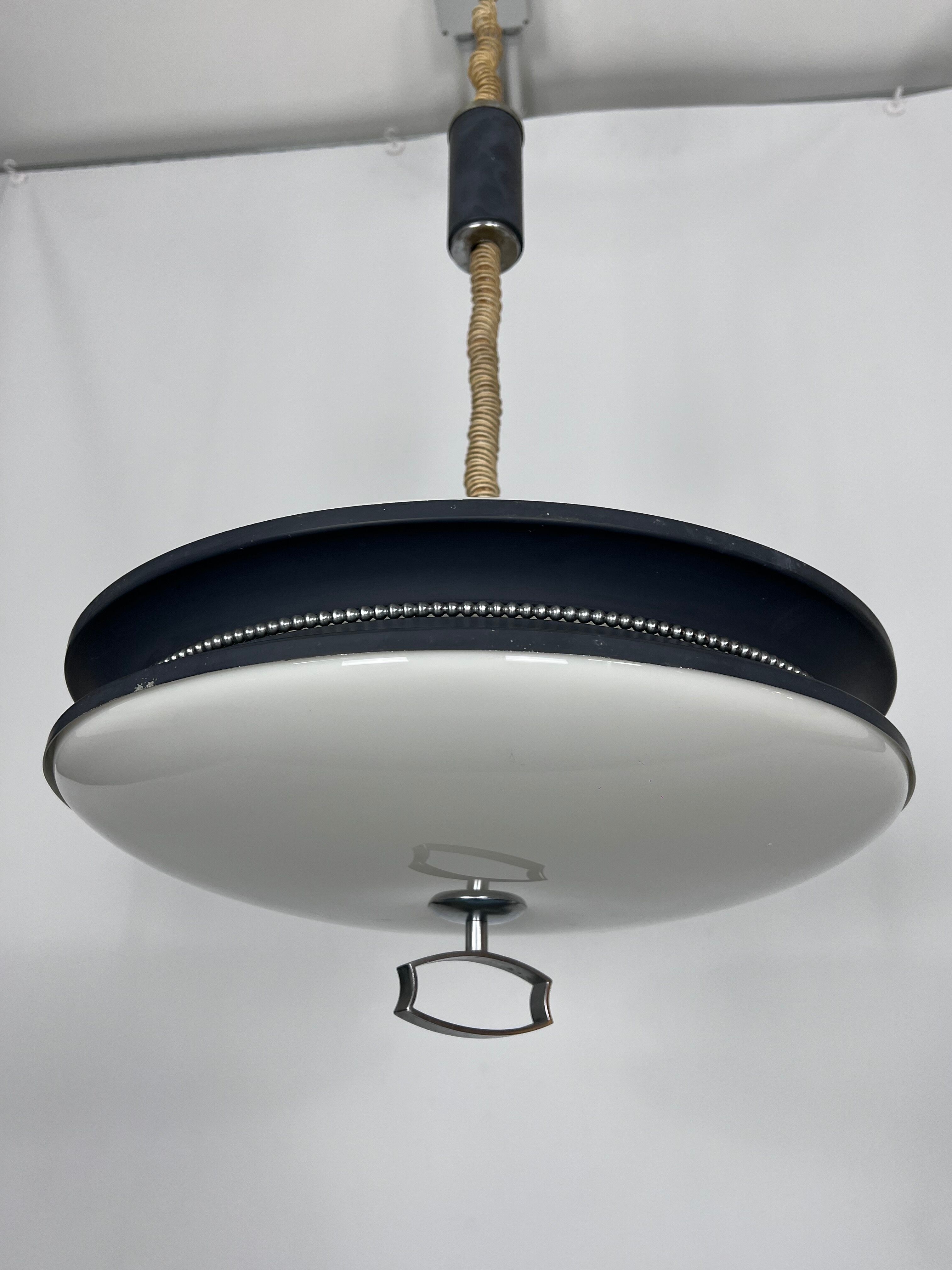 Vintage Italian adjustable chandelier by Reggiani, Italy 1960s