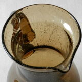 Vintage blown glass decanter