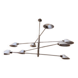 Cohen large adjustable metal pendant light