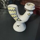 Rare jean de lespinasse ceramic lamp base